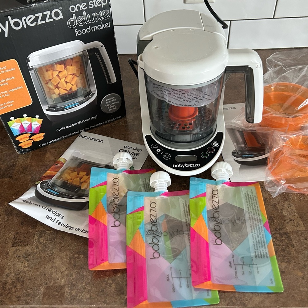 One Step Deluxe Food Maker - White